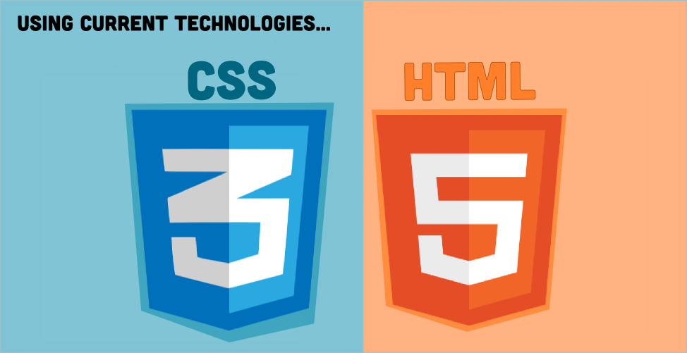 We use HTML5, CSS3 and Jquery when applicable in all designs.